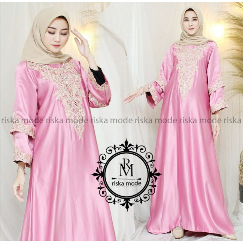 KAFTAN TERBARU~KAFTAN PESTA~KAFTAN SUSUN AISYAH~BY RISKA MODE