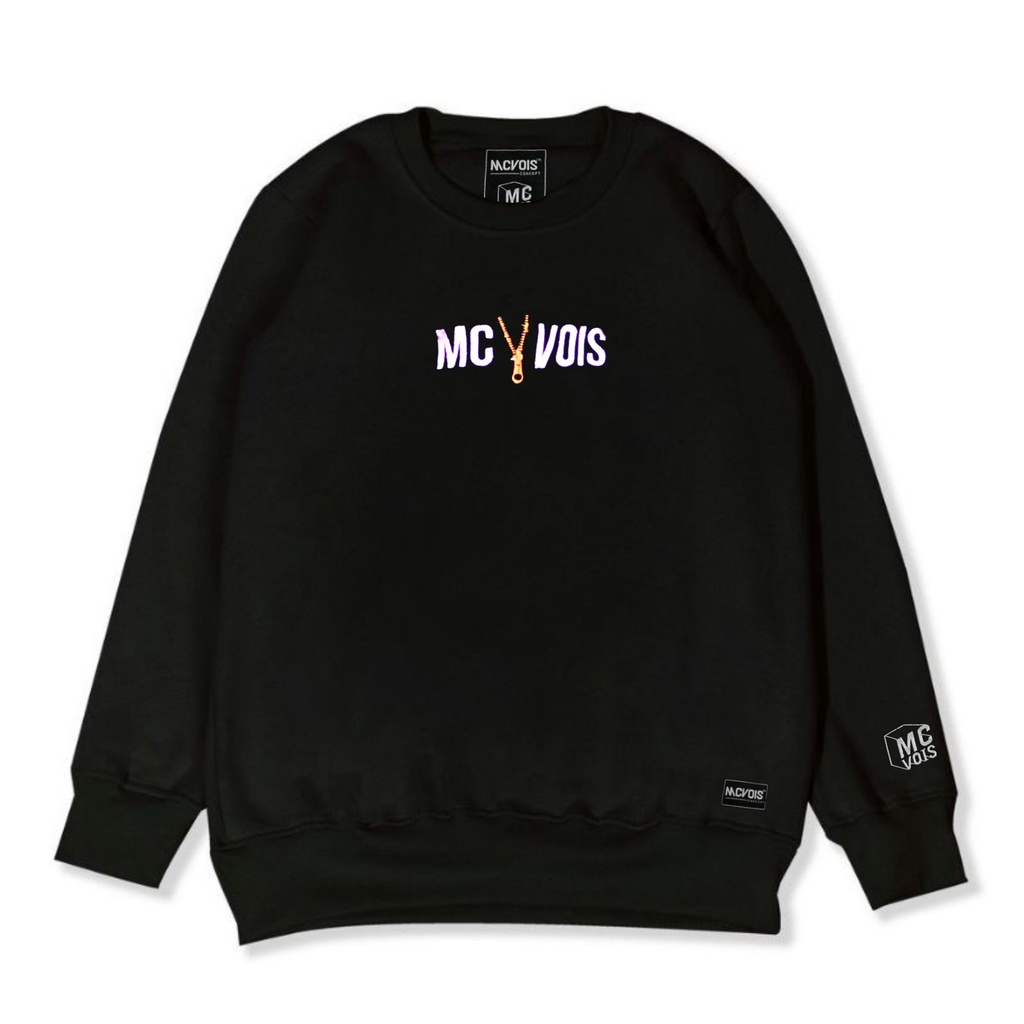 Mcvois Sweater Crewneck Bordir Pria Wanita Mc2 Premium Distro