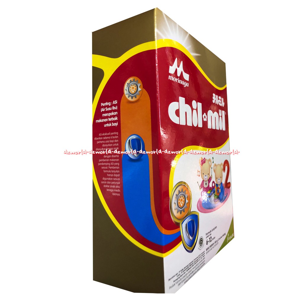 Morinaga Chil Mil 2 800gr Susu Formula Bayi 6-12bulan Chill-Mil Kemasan Dus Box