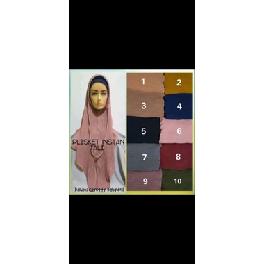 Bergo Plisket Instan