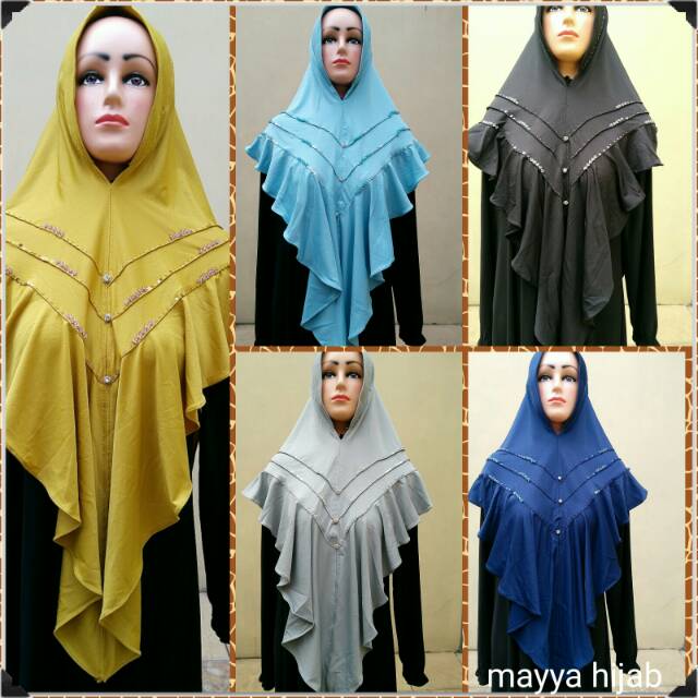Jilbab manik ori Desvika Hijab