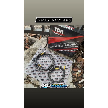 Selang Rem TDR Carbon Nmax Non ABS Original