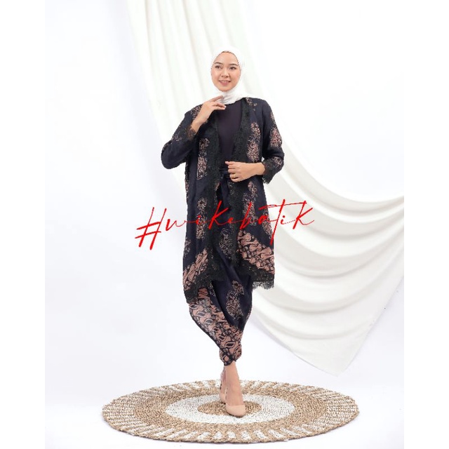 SET KEBAYA OUTER LACE WAYANG ANDIN VISCOSE