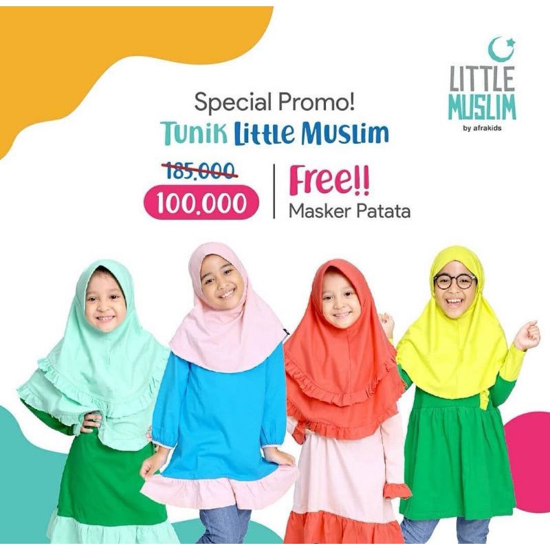 Tunik set little muslim SALE