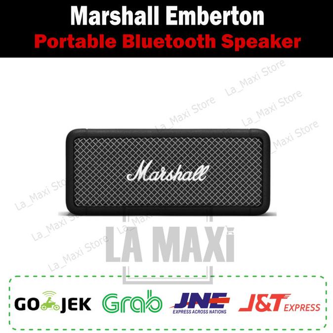 Marshall Emberton Wireless Portable Bluetooth Speaker Jiharamart