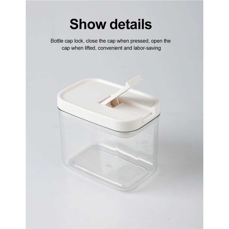 Toples Wadah Penyimpanan Makanan Food Storage Container Seal 800ml