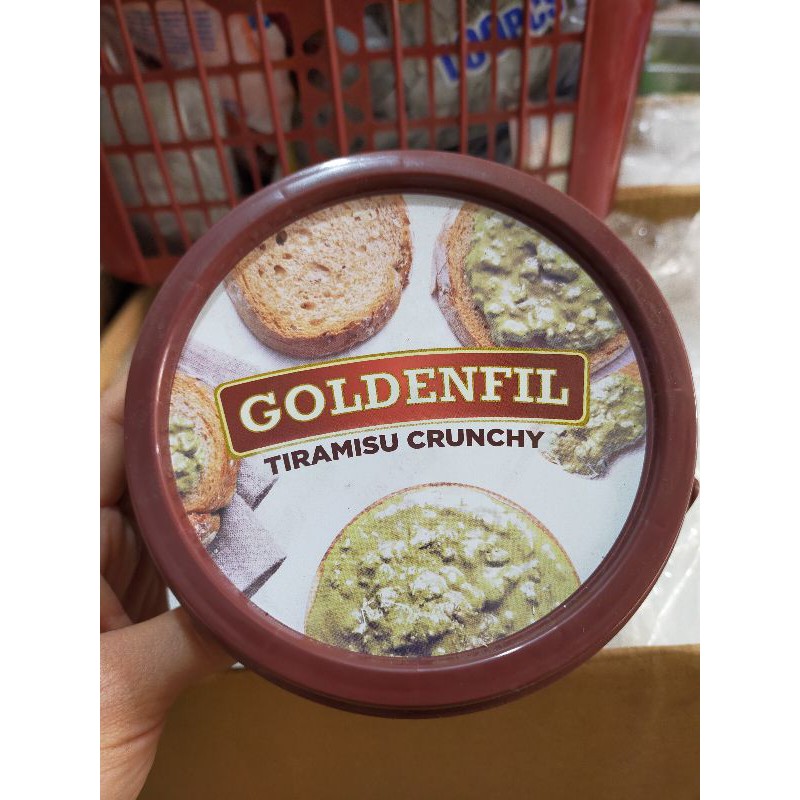 

GOLDENFIL TIRAMISU CRUNCHY COKELAT PASTA 1KG
