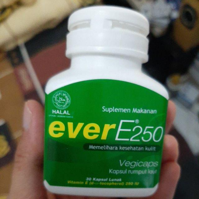 Evere250 Vitamin E Botol Isi 30 Softcapsule Rumput Laut Kulit Sehat Shopee Indonesia 1094