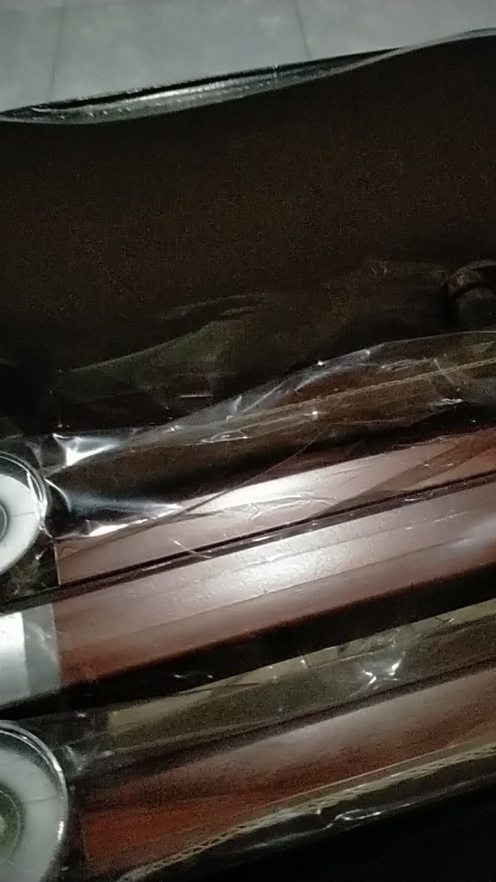 Handle Pintu Rumah Kecil 25 Cm Tarikan Pintu Kotak Gagang Pintu Mahoni Kunci Pintu Marron Kombinasi