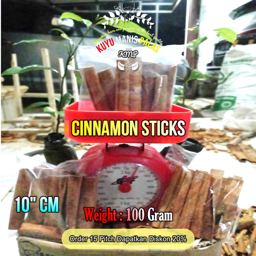 

Kayu Manis Stick 10 Cm KA Super 100 Gram ( Cinnamon Stick 10 Cm KAAA Super 100 Gram )