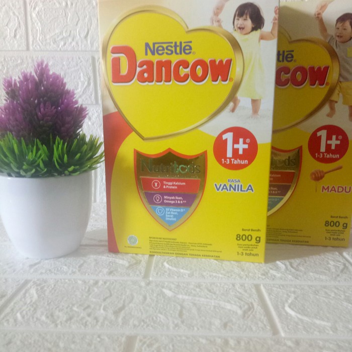 

ds211vz Dancow 1+ Nutritods Vanila Madu Dan Coklat - Madu Xa201As