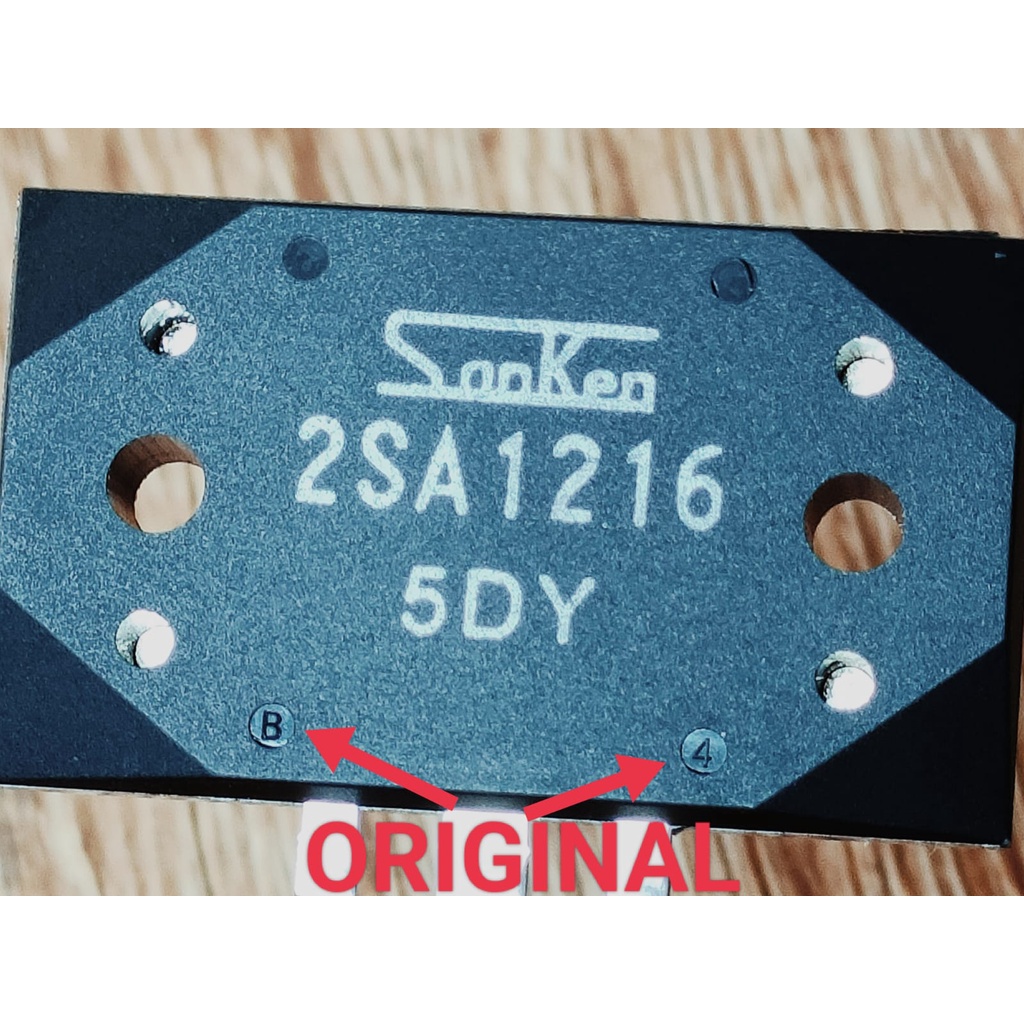 TRANSISTOR FINAL SANKEN C2922 A1216 5DY ORIGINAL