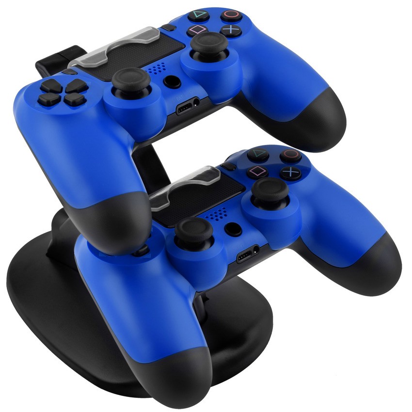 CHARGER STIK PS4/DUAL CHARGING DOCK/ CHARGING STANDING DOCK FOR STICK PS4 CONTROLLER  DUALSHOCK 4