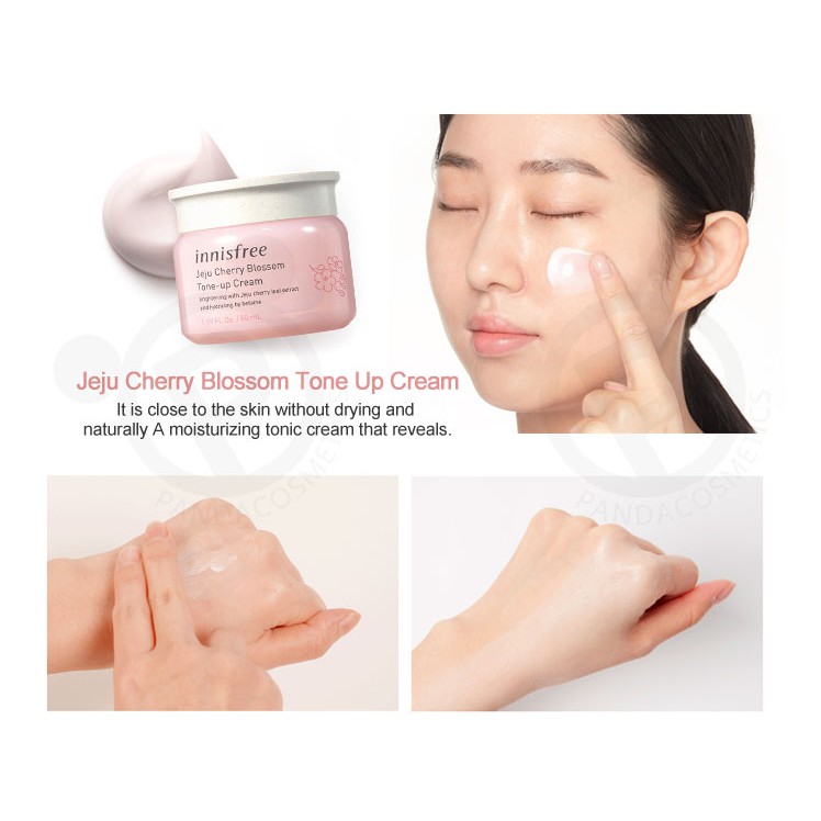 Tone up cream отзывы. Jeju Cherry Blossom Tone-up Cream 50ml. Крем Innisfree Jeju Cherry Blossom Tone up Cream 50 мл. Крем с экстрактом вишни - Innisfree Jeju Cherry Blossom Tone up Cream. Tone up Cream Lady корейский.