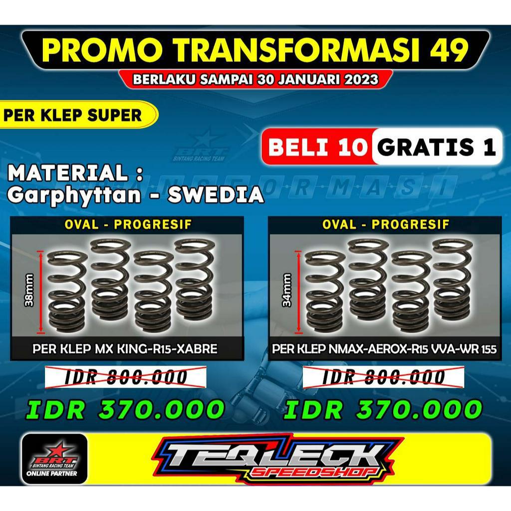 Per Klep Super Oval BRT Spring Valve Nmax Mx Aerox R15 VVA WR155 Mx King R15 Old Xabre