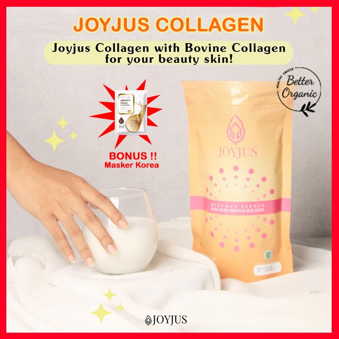 JOYJUS COLLAGEN With Bovine Collagen Original Minuman Collagen Glutathione Tanpa Gula Kolagen Drink 