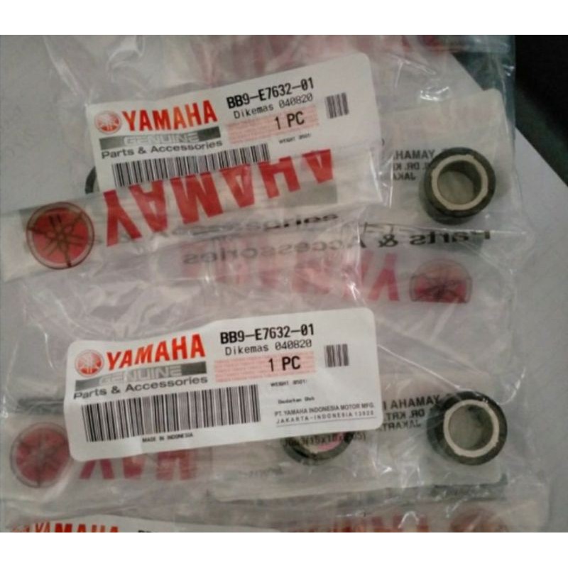 WEIGHT ROLLER ROLER FREEGO FREE GO ( 6PCS ) ASLI ORI YAMAHA BB9 E7632 01