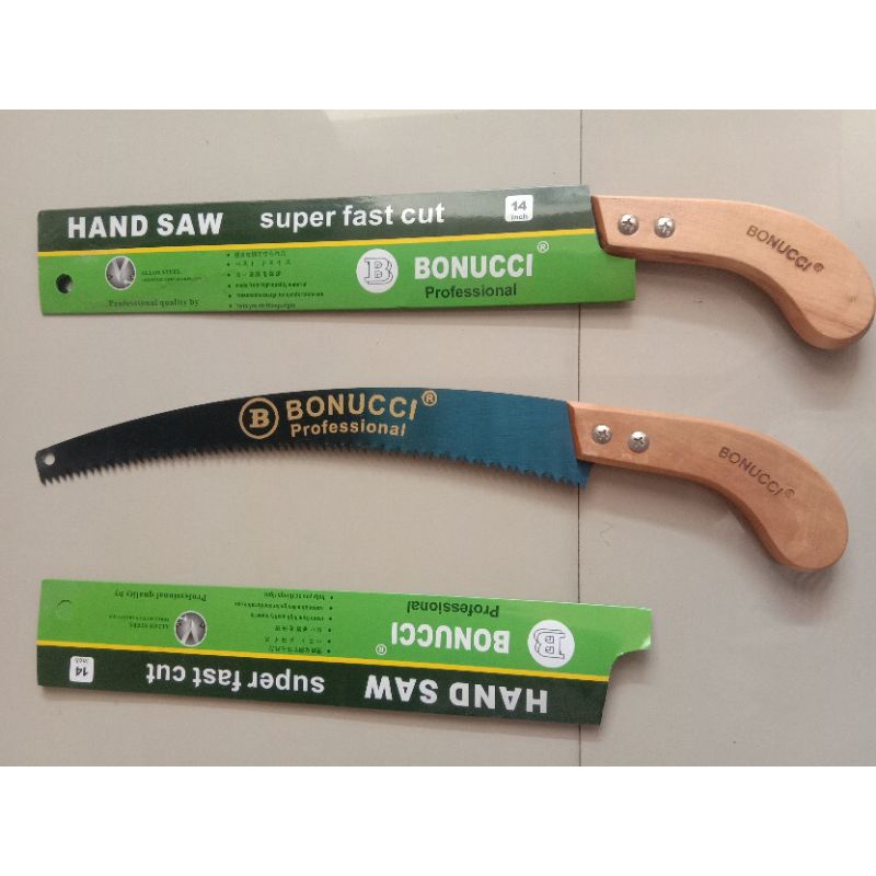 GERGAJI KOPI 14&quot; dan GERGAJI KOPI ASLI BAJA / GERGAJI BENGKOK / GERGAJI DAHAN / PRUNING SAW