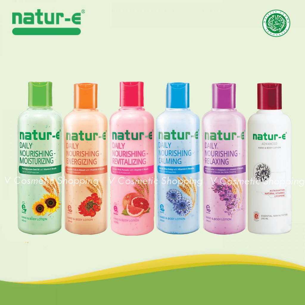 NATUR-E moisturizing body lotion 245ml