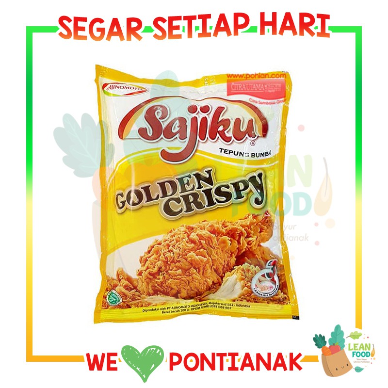 

Tepung Bumbu Golden Crispy Sajiku 200g