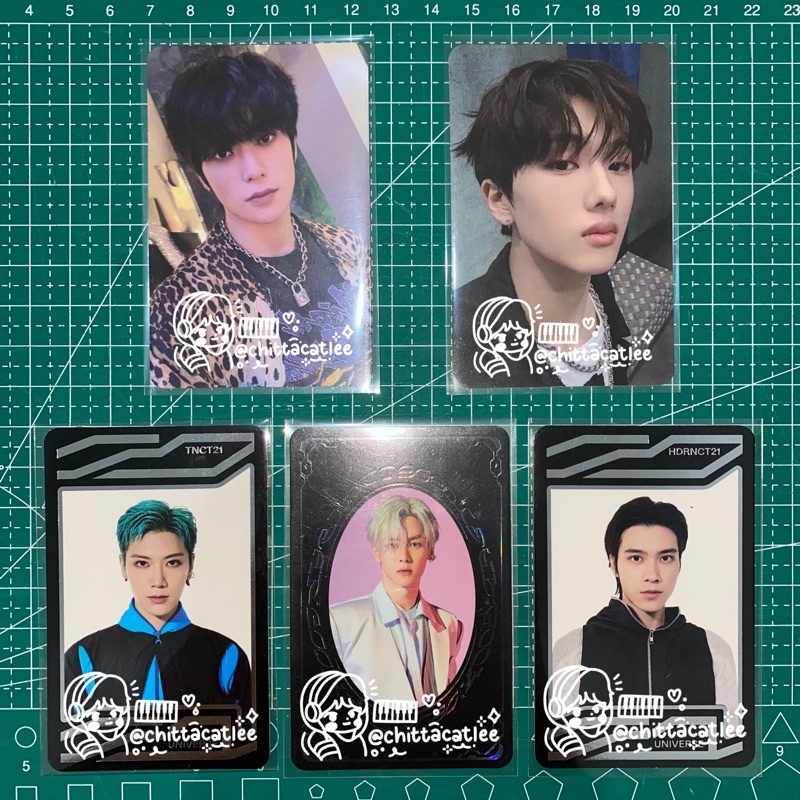 PC UNIVERSE RESONANCE NCT 127 DREAM WAYV JAEHYUN JEWEL JISUNG TEN UC YB YEARBOOK KUN CARD HENDERY