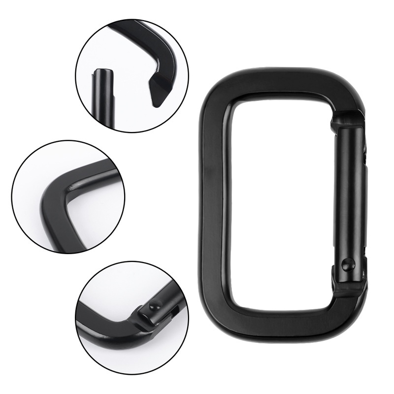 1 Pc Gesper Carabiner Multifungsi Bahan Aluminum Alloy Untuk Camping Hiking Outdoor