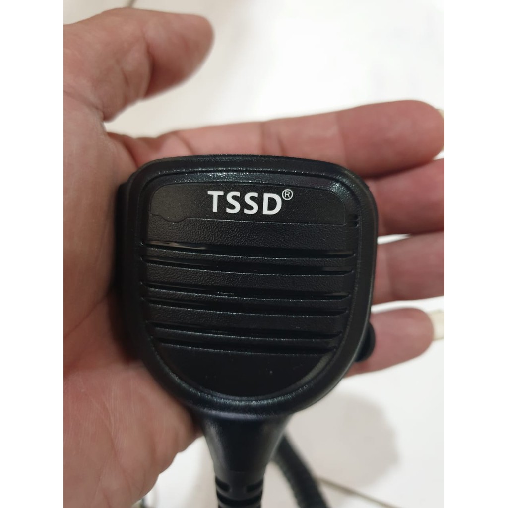 Speaker Microphone Extra Mic for Handy Talkie TSSD Walkie Talkie port K-Plug