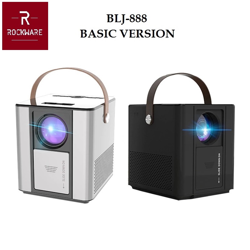 BLJ-888 BASIC VERSION - 720P HD Projector 150 ANSI Lumens (Setara 4000 Lumens)