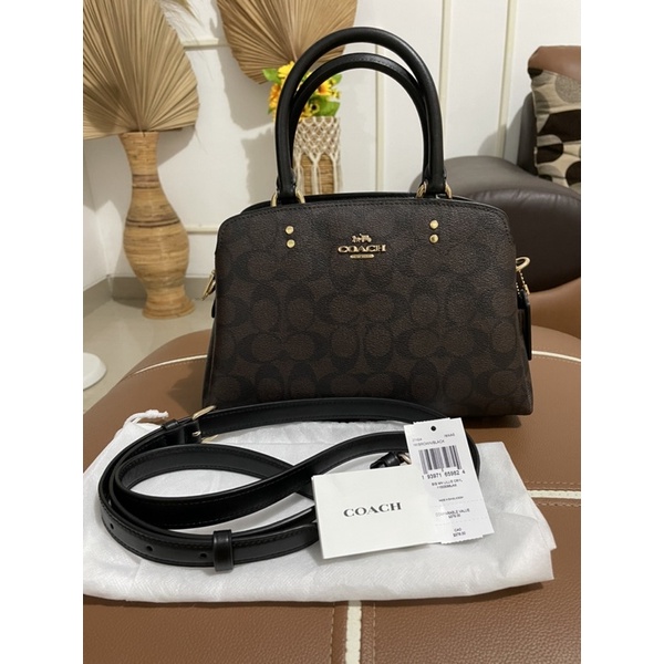 Tas coach signature Mini Lillie Carryall