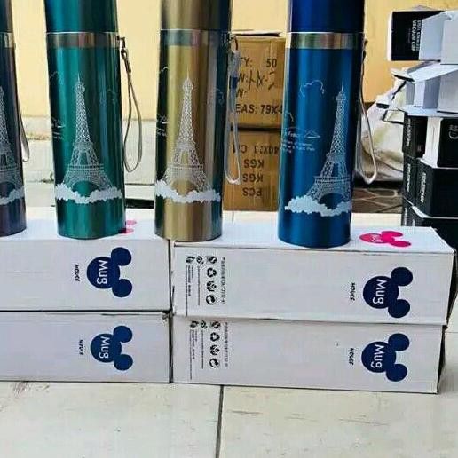 ❊ Termos Air Panas Kecil Mini Dengan Karakter Mickey - Thermos Travel Mini ♀