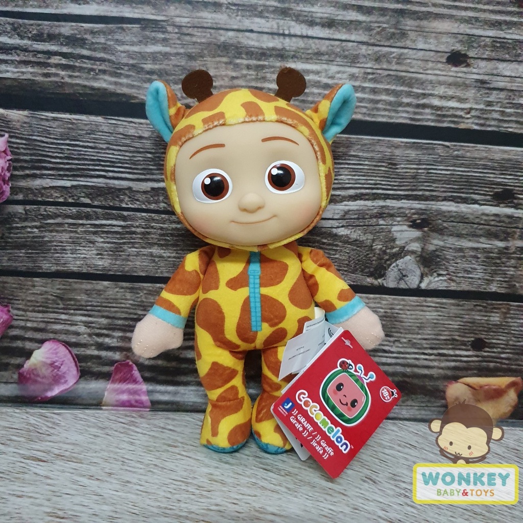 CoComelon Little Plush JJ Lion Monkey Giraffe &amp; Koala Plush Original / Cocomelon Basic Plush Original / Mainan Boneka Anak JJ Cocomelon Original