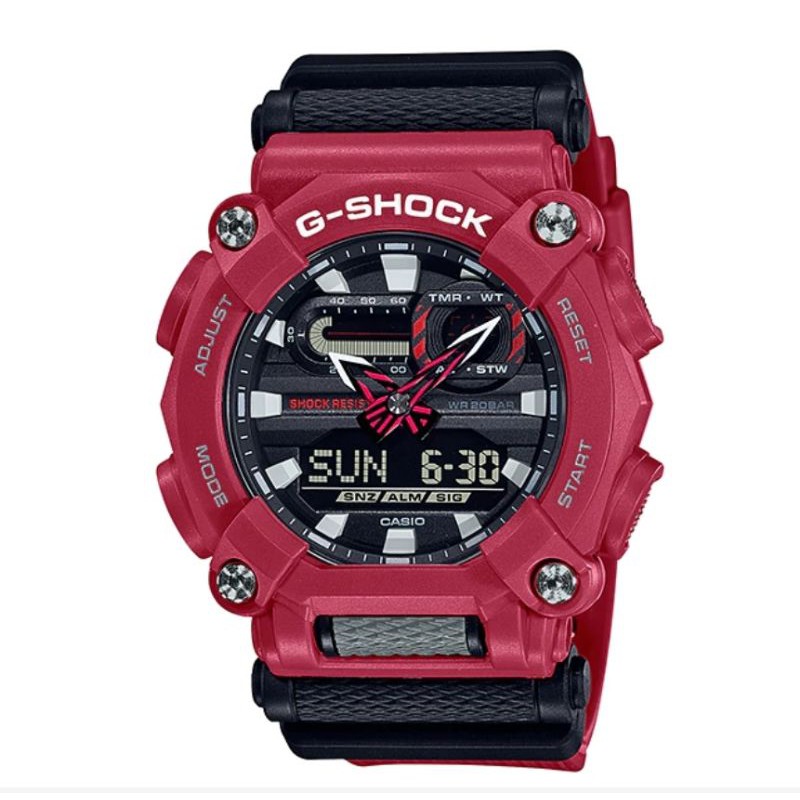 Jam G-Shock GA-900-4DR Merah Original Garansi Resmi