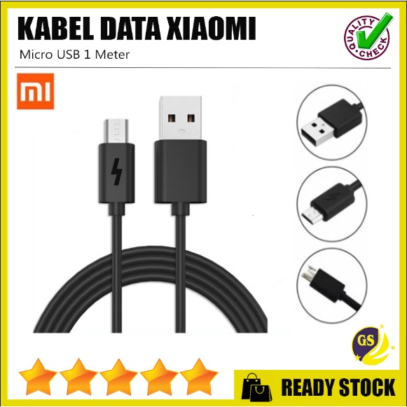 Kabel data Charger xiaomi original 100% 2A xiaomi redmi fast charging