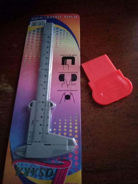 Jangka Sorong Plastik Murah Manual