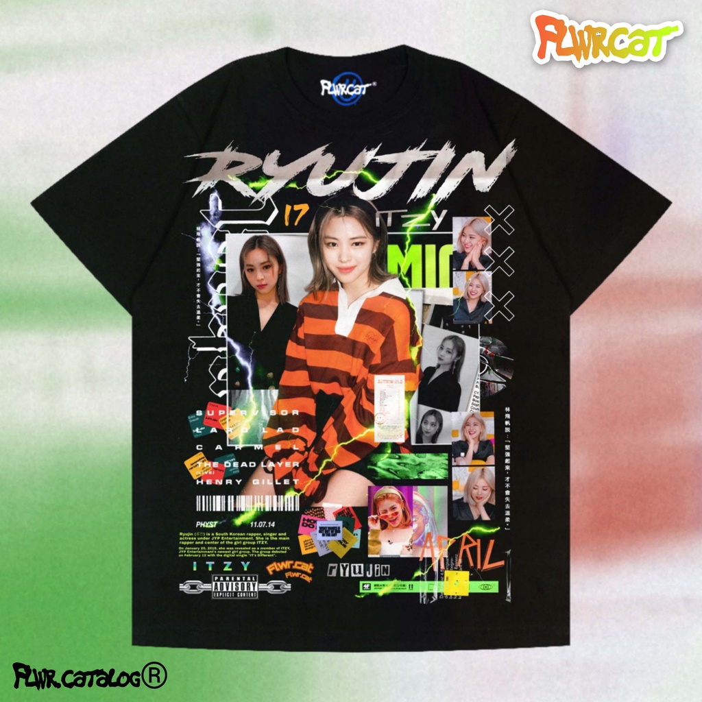 ITZY / RYUJIN TEE / FLWRCAT