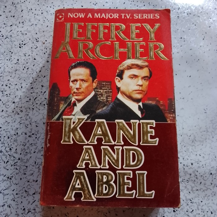 Buku Novel KANE AND ABEL - Jeffery Archer