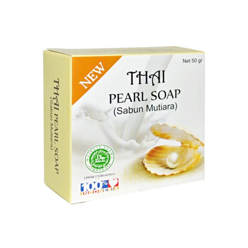 Sabun Beras Susu Kambing BPOM Thai Goats Milk Rice Bengkoang Honey Olive Oil Soap 50gr