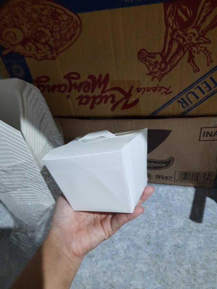 Paper Food Pail M Dan L Box Food Lunch Box