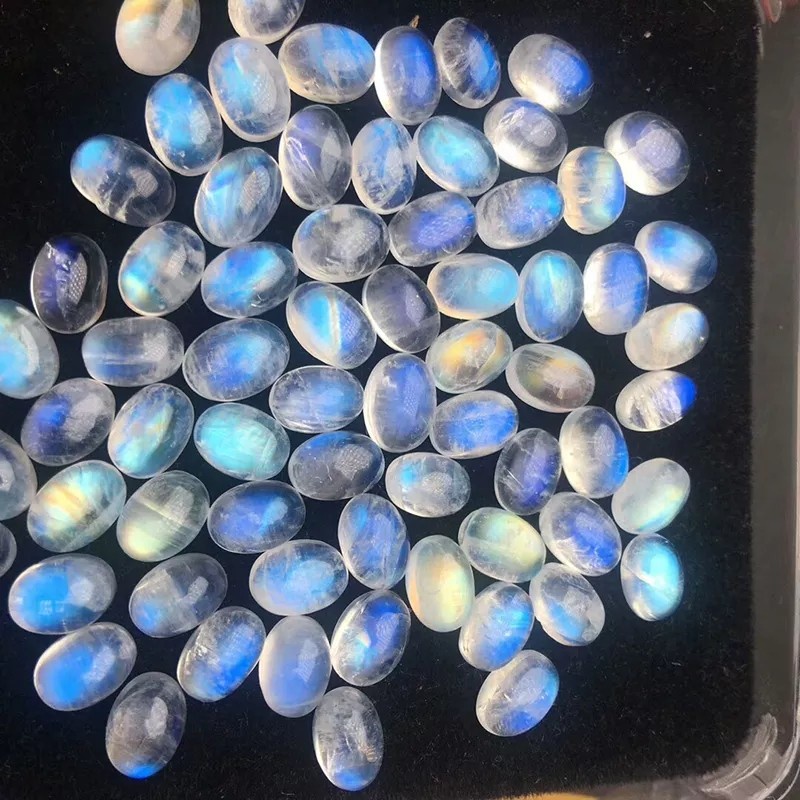 Batu Bulan Moonstone Tetes Air Natural