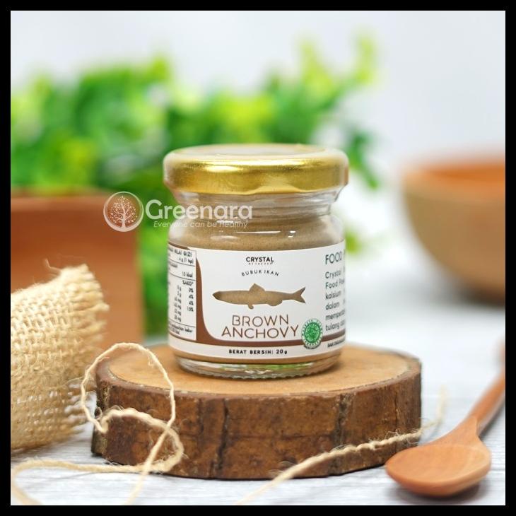 

[READY STOCK] CRYSTAL OF THE SEA BROWN ANCHOVY FOOD POWDER 20G / BUBUK TERI JENGKI