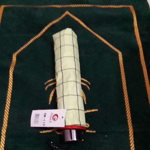 Payung Lipat 4 Karakter Motif Kotak Anti Uv Merk Osaka Bw-119
