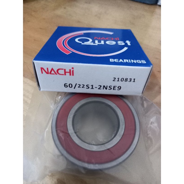 Ball bearing 60/22 2RS - 60/22S1 2NSE9 NACHI