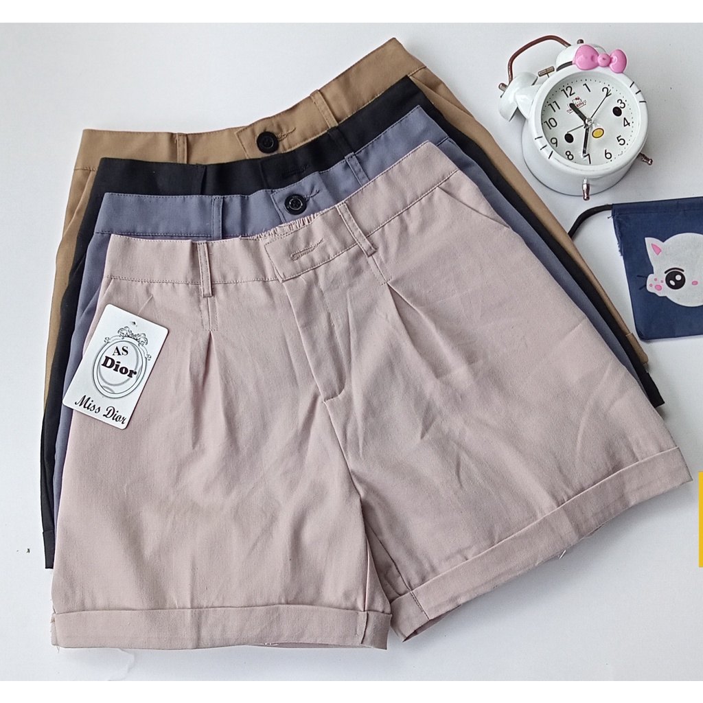 KOREAN PANTS / CELANA PENDEK WANITA /HOTPANTS HITS