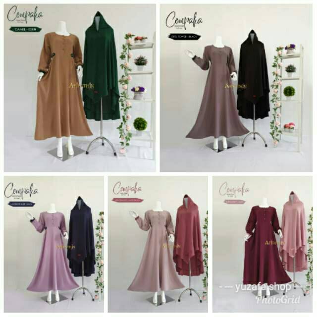 Cempaka Gamis Set Syar'i Premium Afifathin