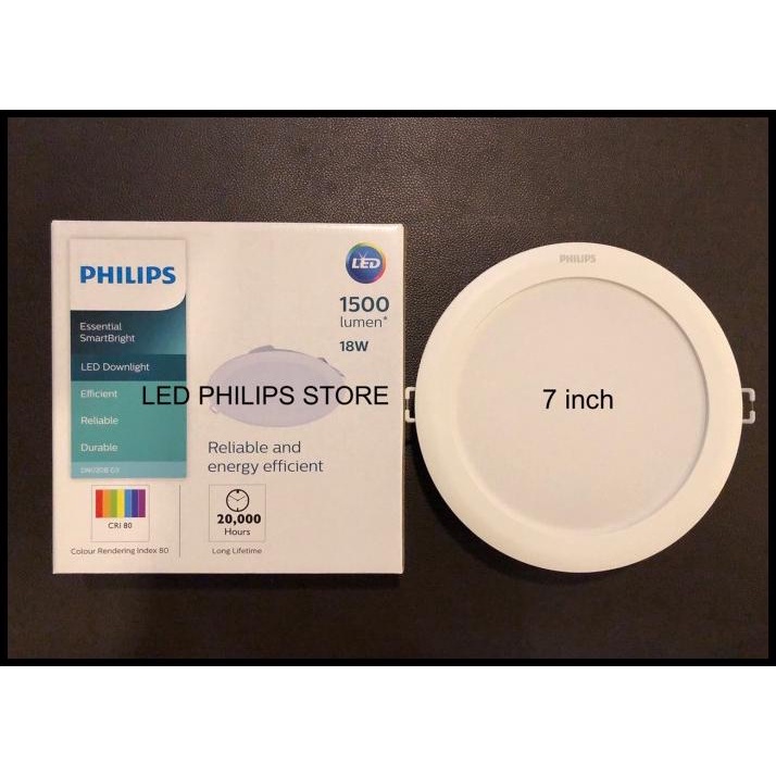 Philips Downlight Led Dn020B G3 18W 18Watt 18 Watt 18 W