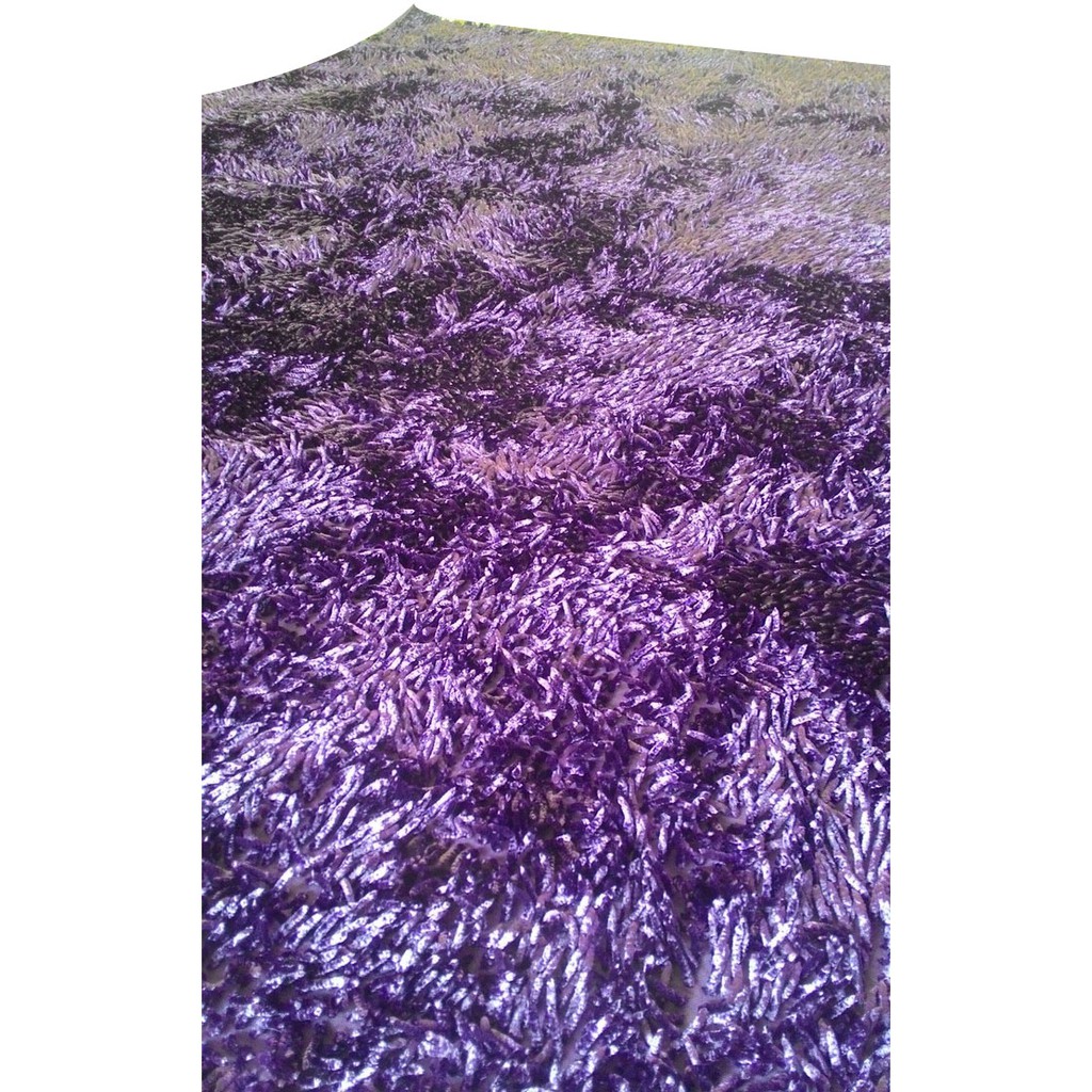 Carpet KARPET PERMADANI CENDOL KILAP GLOSSY ANTI SLIP TEBAL PREMIUM SUPER QUALITY 165X270