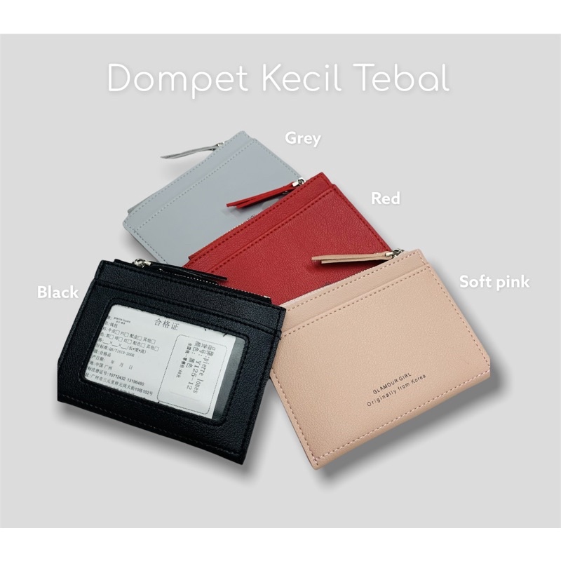 Dompet Kecil/Dompet Koin/Dompet Kartu Kulit Termurah.