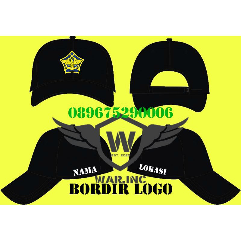 TOPI POLISI MILITER ANGKATAN UDARA