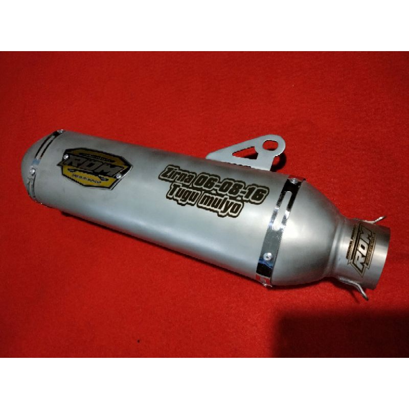 Selencer Kapsul Tipe Sanblas CB GL MP TIGER ORIGINAL RDM SPESIALIST MUFFLER