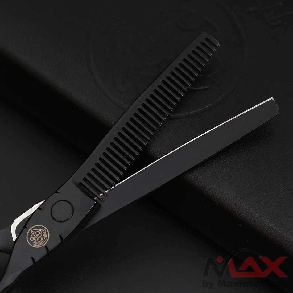 MrTiger [100% ORI] Set Gunting Rambut Professional 5.5 Inch 2 PCS dengan Razor Comb untuk Salon dan barbershop profesional Sharp Blade Professional Hair Scissors 5.5 6.0 Salon Hair Cutting Shears Barber Scissors Hair Professional Hairdressing Scissors